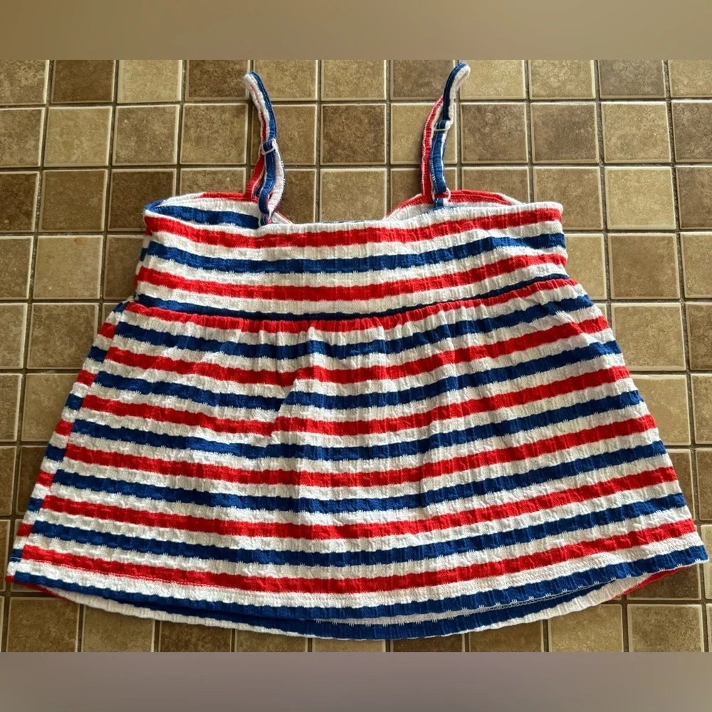Old Navy Kids Striped Camisole - Red, White, Blue
